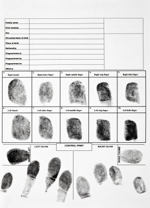 How to collect fingerprint evidence